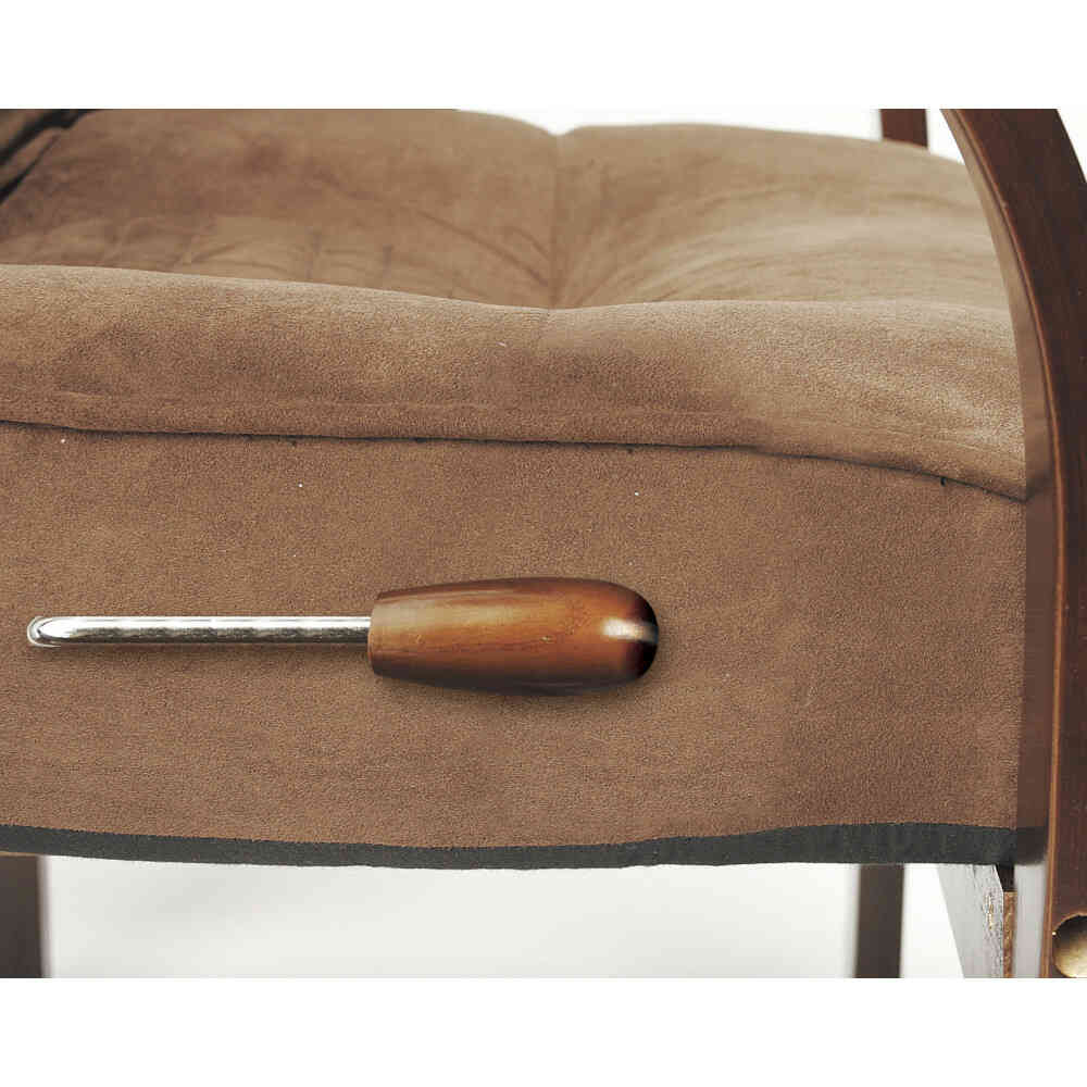 Natural Wood Low Resilience High Chair with Reclining
