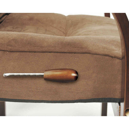 Natural Wood Low Resilience High Chair with Reclining