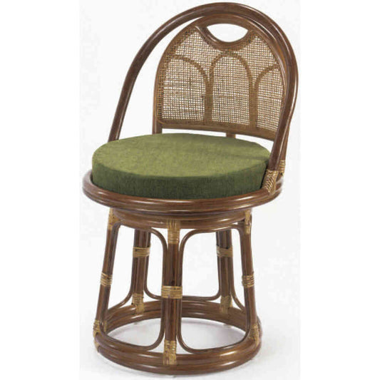 Natural Rattan High Type Rotating Chair