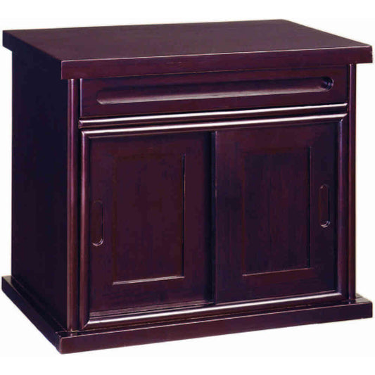 Buddhist Altar Base 56cm Width Rosewood Finish