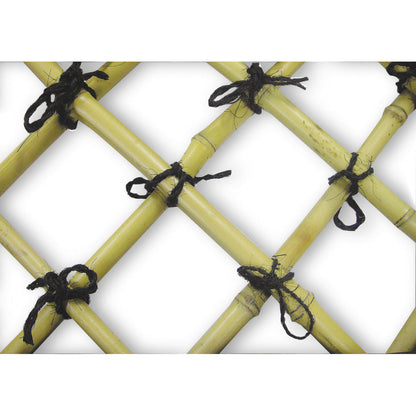 Bamboo Privacy Fence Set of 2 Horizontal