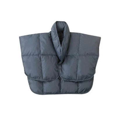 Warm Down Shoulder Wrap - Navy