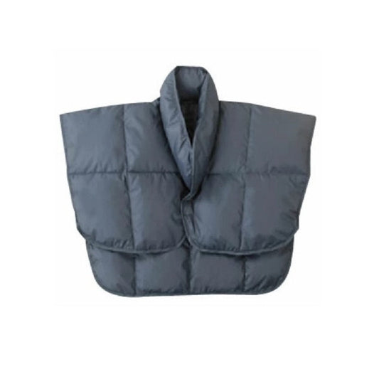 Warm Down Shoulder Wrap - Navy