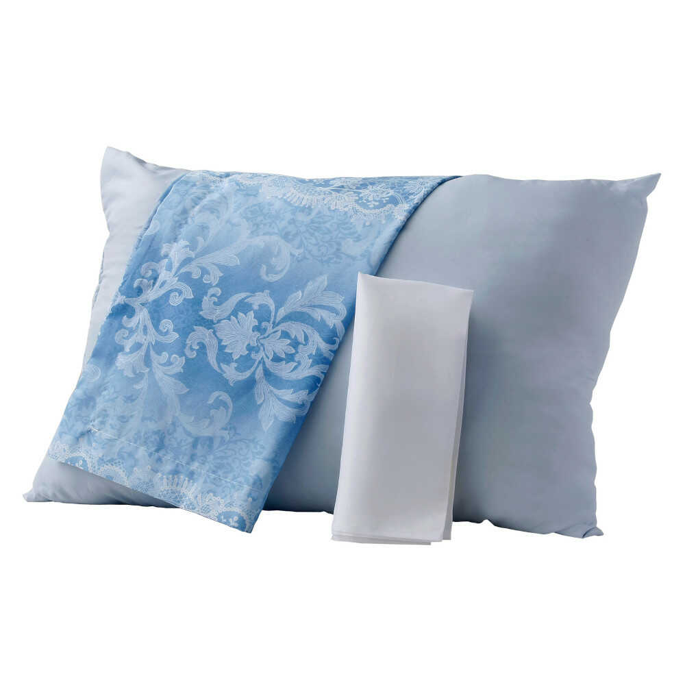 Dust-Resistant 8-Piece Comforter Set S Blue [0399820]