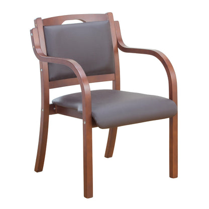 Standing Support Dining Chair D Brown