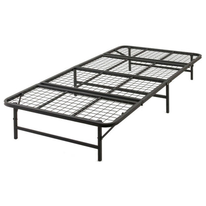 Foldable Storage Pipe Bed - Single - Black