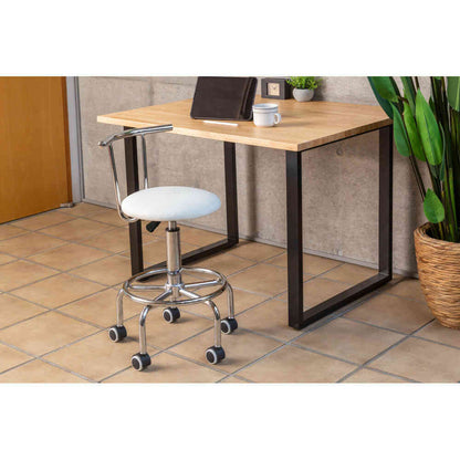 Easy Height Adjustable Rotating Chair - Brown