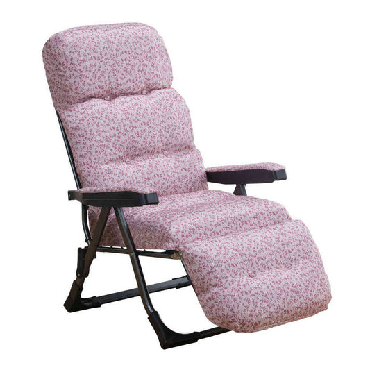 Reclining Armchair EXII Floral Pink