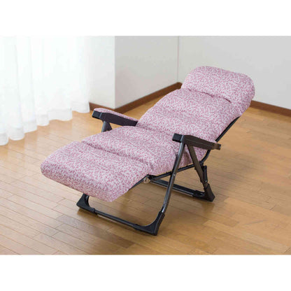 Reclining Armchair EXII Floral Pink