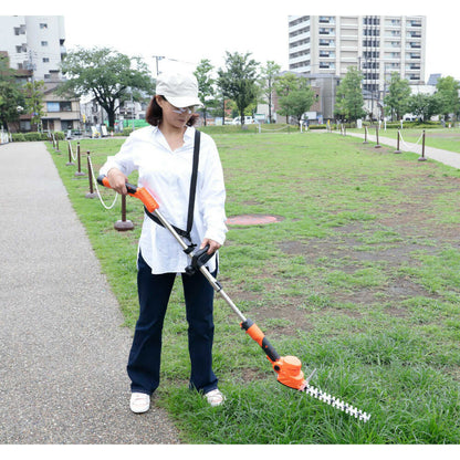 Cordless 2-Way Hedge and Grass Trimmer 9-Piece Set [04203]