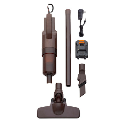 High-Power Cleaner 6-Piece Set + Spare Battery
