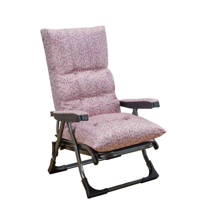Reclining Armchair DXII Floral Pink