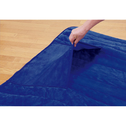 Infrared Cotton-Blend Boa Comforter with Foot Pocket - Set of 2 Colors