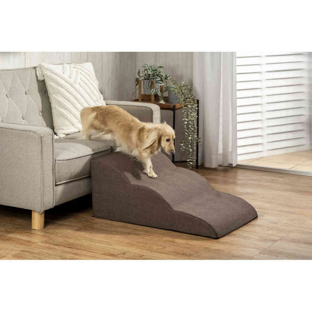 Pet-Friendly High Elasticity Small Dog Ramp 3 Steps [04354]