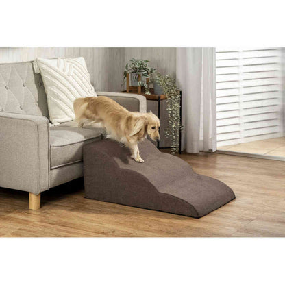 Pet-Friendly High Elasticity Small Dog Ramp 3 Steps [04354]