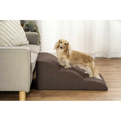 Pet-Friendly High Elasticity Small Dog Ramp 3 Steps [04354]