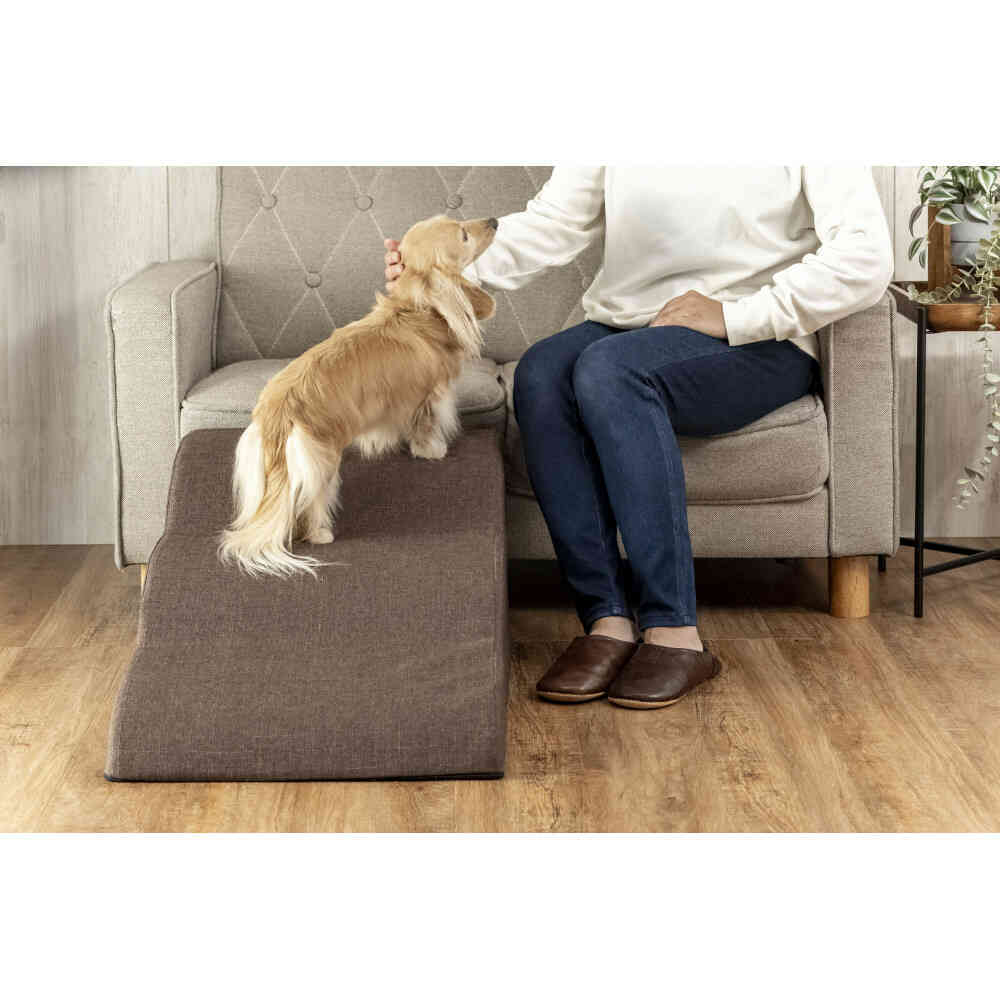 Pet-Friendly High Elasticity Small Dog Ramp 3 Steps [04354]