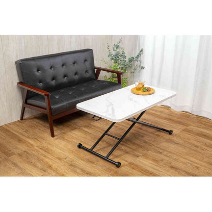 Easy Height Adjustable Free Table Marble Pattern