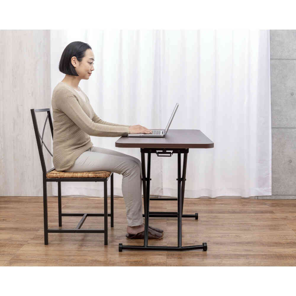 Easy Height Adjustable Free Table Marble Pattern