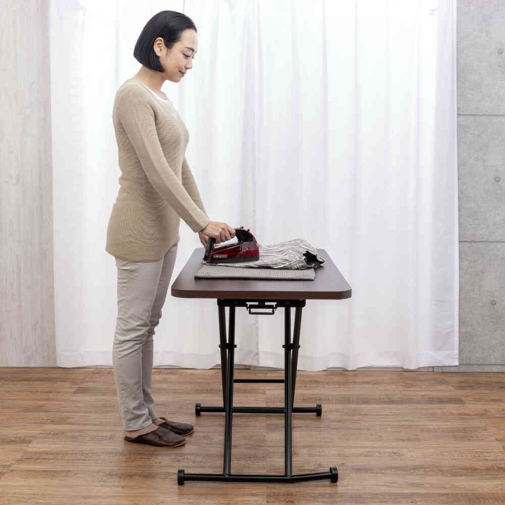 Easy Height Adjustable Free Table Marble Pattern
