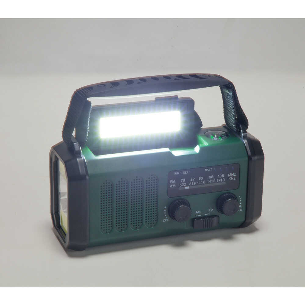 3WAY Large Capacity 10000mAh Multi-Function Emergency Radio [04374]