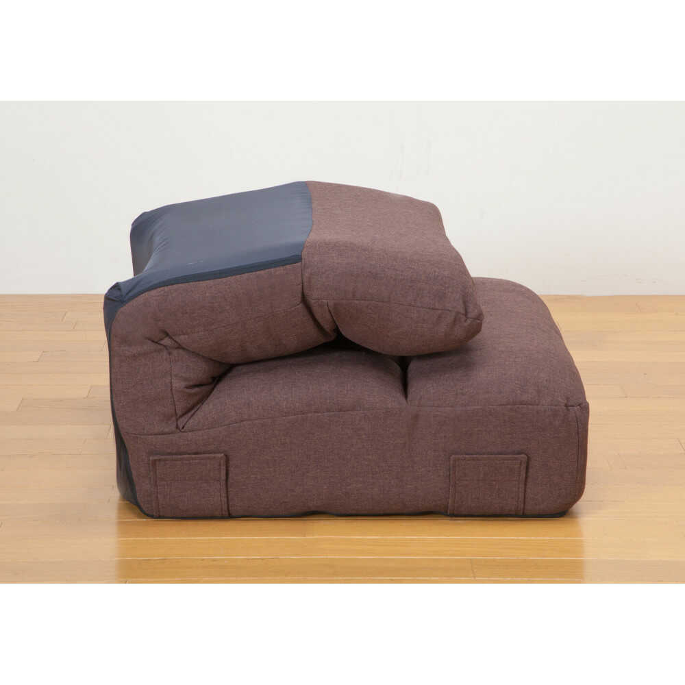 Volume Coil Spring Seat Chair Brown