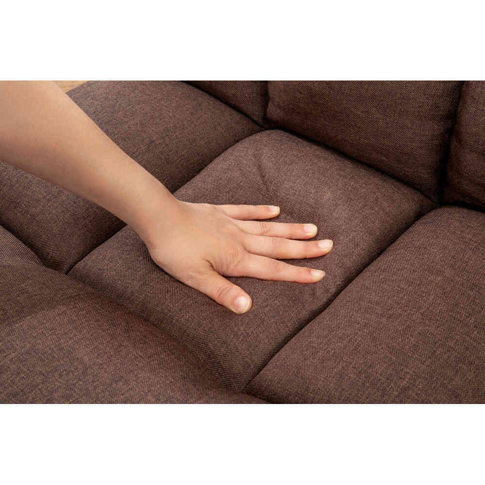 Volume Coil Spring Seat Chair Brown