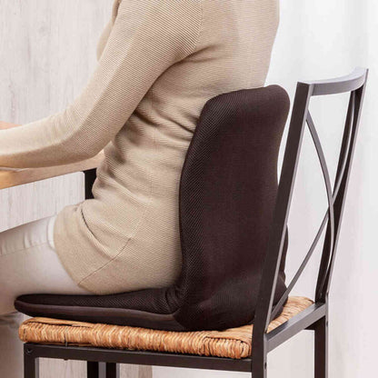 Back Support Reclining Chair D Brown
