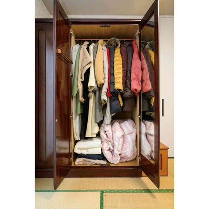 Vacuum-Free Compression Storage Box 4 Pieces + Bamboo Charcoal Sheet [04383]