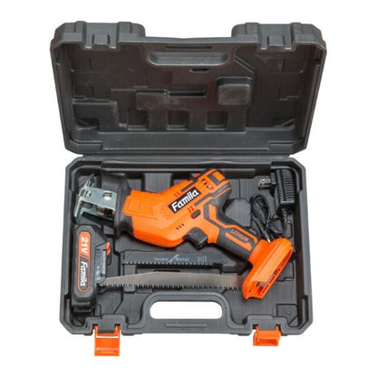 Electric Saw 6-Piece Set with 2 Extra Blades and Extra Battery [0419010]