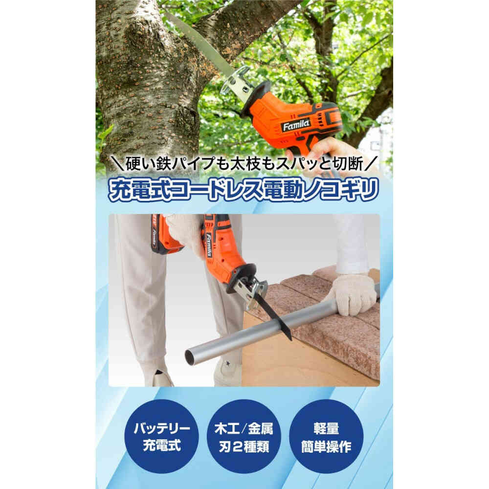 Electric Saw 6-Piece Set with 2 Extra Blades [0418910]