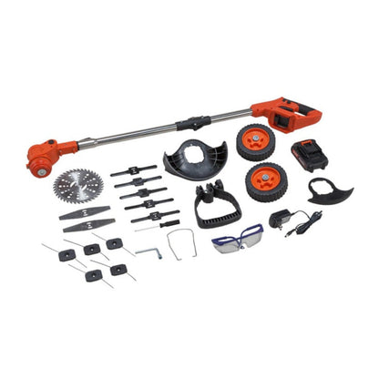 Latest Model Rechargeable Cordless 4-WAY Grass Cutter 24-Piece Set