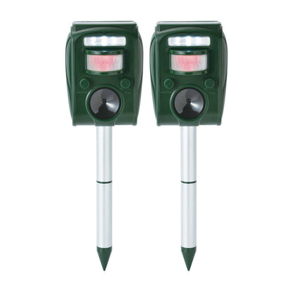 Solar-Powered Pest Repeller (Set of 2)