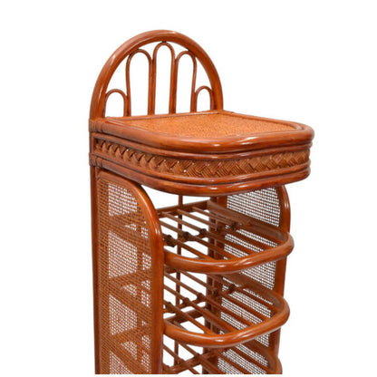 Natural Rattan Slipper Rack [04591]
