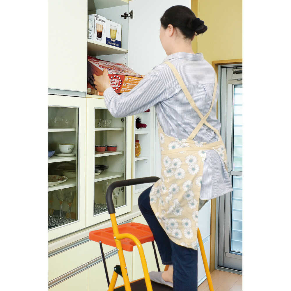 Safe Step Ladder with Handrails and Tray - 3 Steps