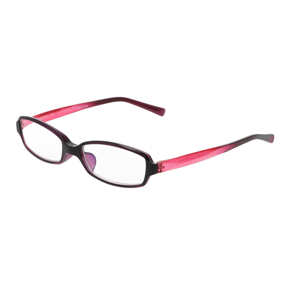 Over-the-Counter Reading Glasses - Odd Glasses Square Pink +2.5