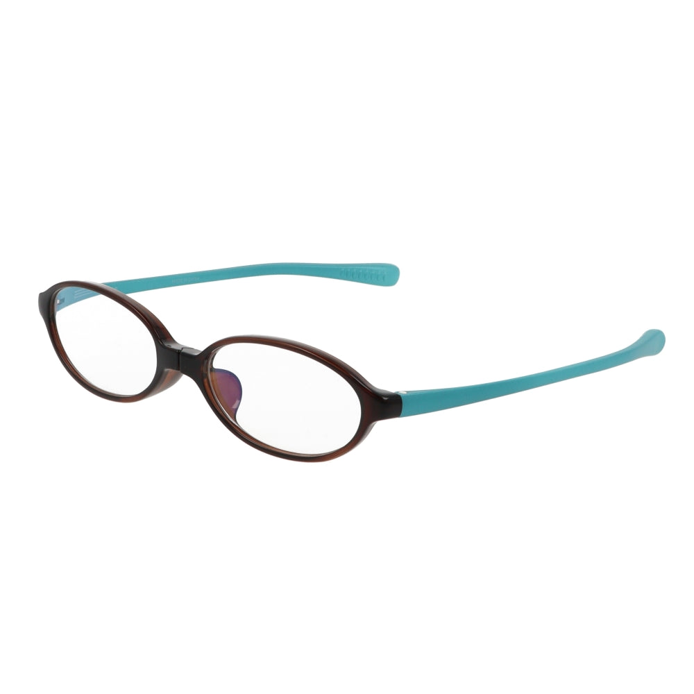 Reading Glasses - Oval Turquoise +2.5
