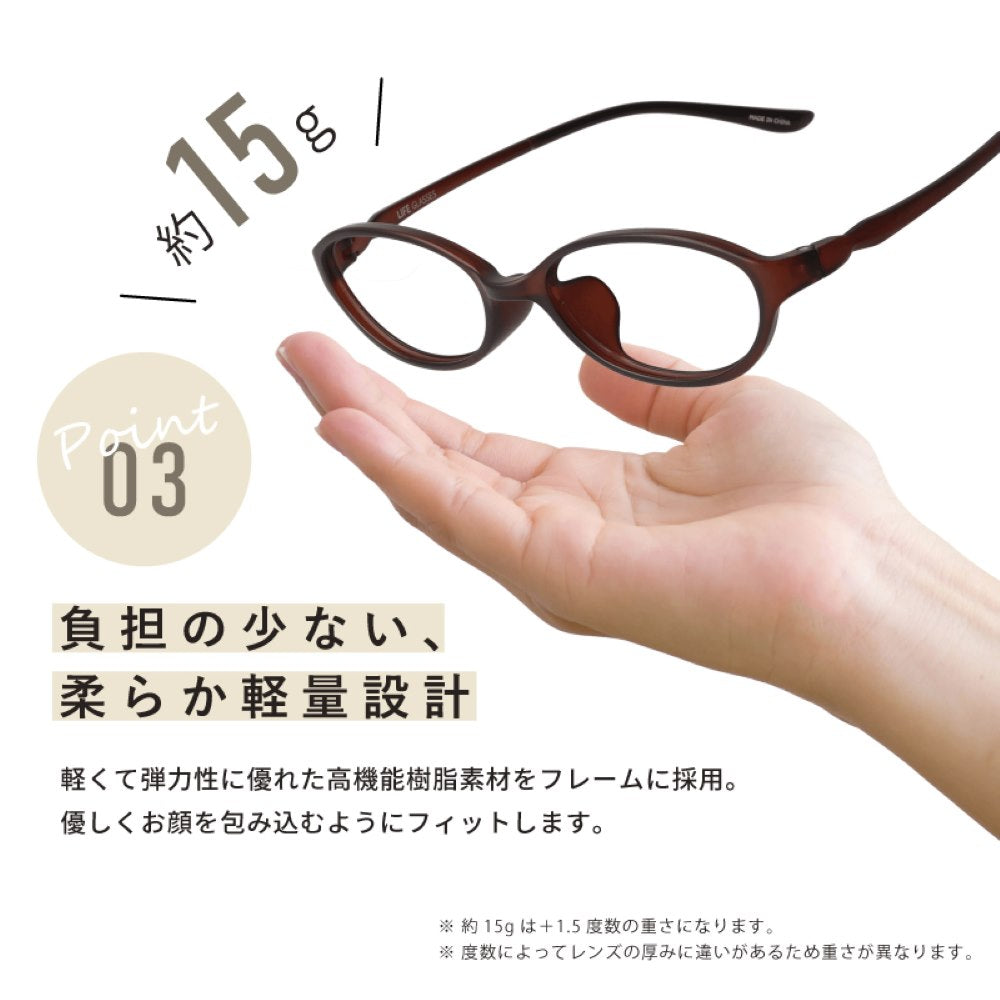 General Medical Device with Bonus Reading Glasses LE-4001 Pink +1.5