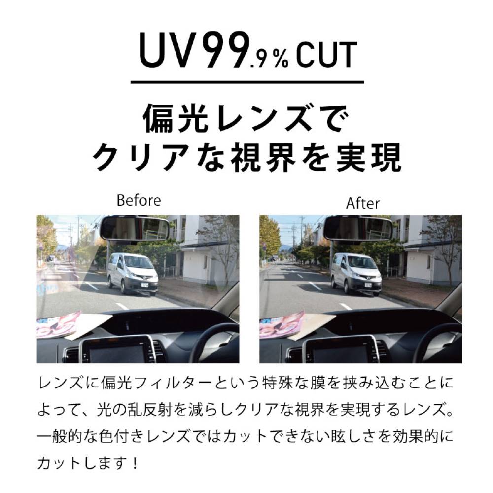 【With Bonus】 Polarized Sunglasses TRS-3001 Black Matte
