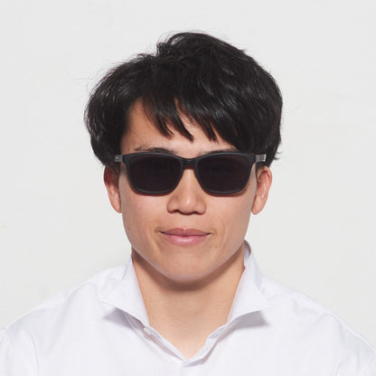 Polarized Sunglasses Peak Mountain 017SG Black Matte