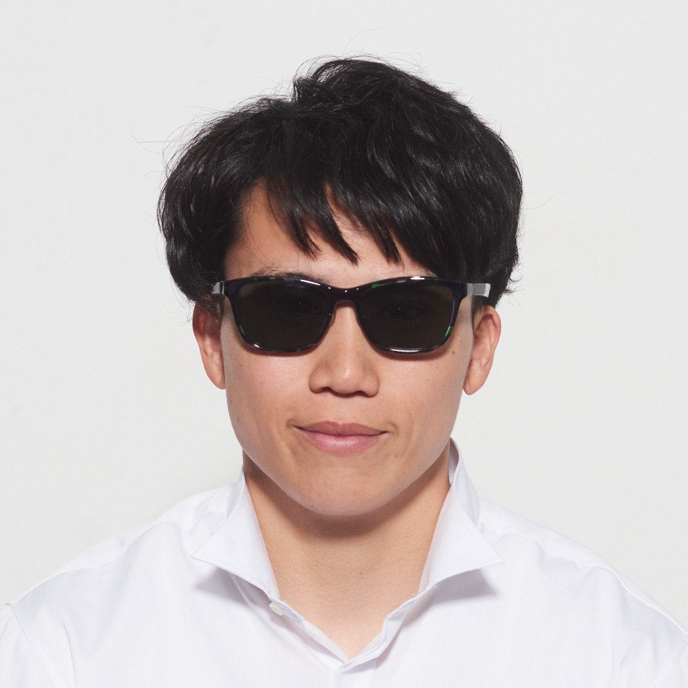 Polarized Sunglasses Peak Mountain 017SG Black Green
