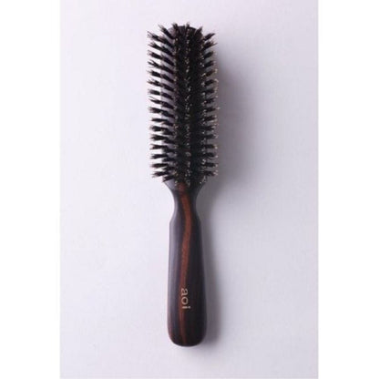Premium Black Boar Bristle Hair Brush 6 Rows HKSB-6