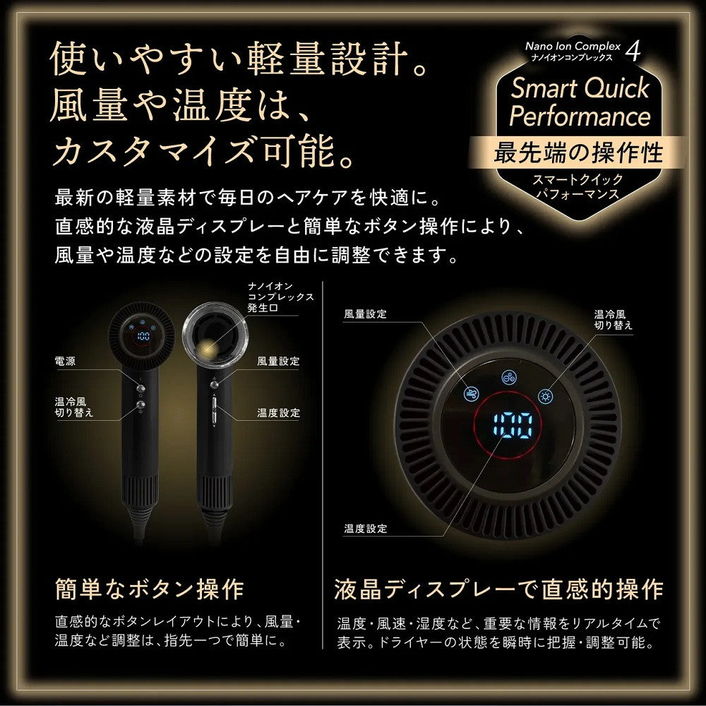 KYOGOKU NanoSilk Keratin Air Sonic Hair Dryer