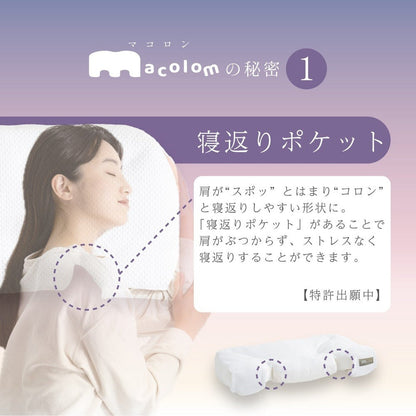 macolom Pillow for Back Sleepers