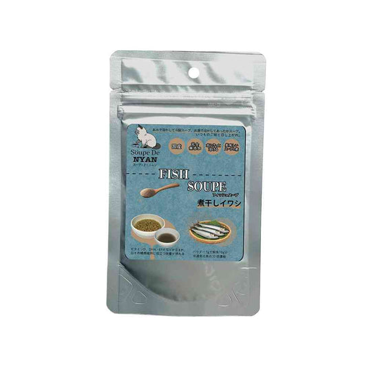 Effort Proceed Soup de Nyan Dried Sardine Soup for Cats 20g