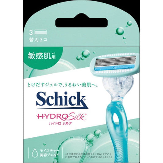 Schick Hydro Silk Sensitive Skin Razor Blades (3 Count)