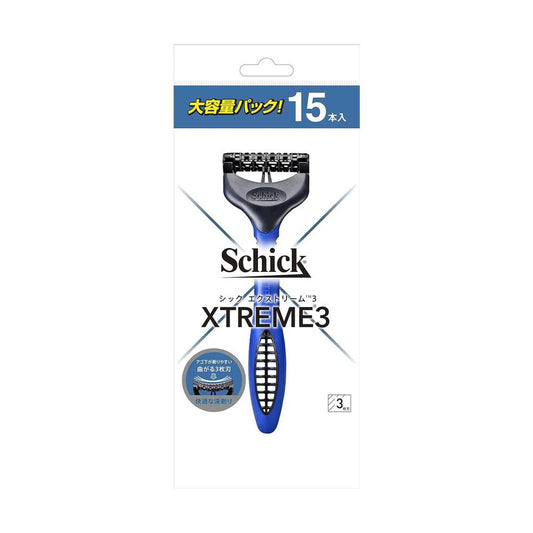 Schick Japan Extreme 3 15 Count