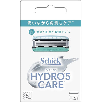 Schick Hydro 5 Care Replacement Blades 4 Pack