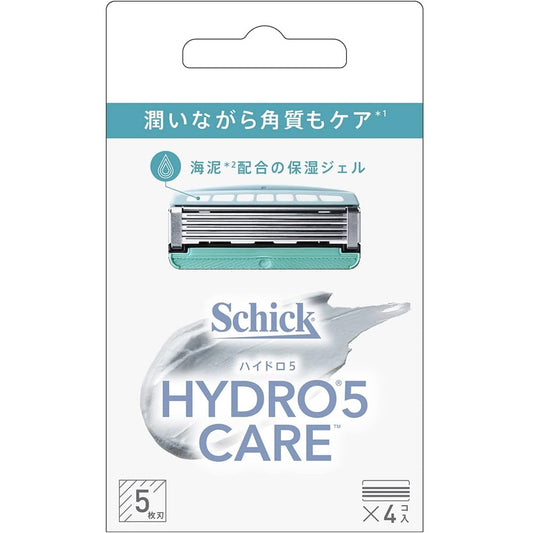 Schick Hydro 5 Care Replacement Blades 4 Pack