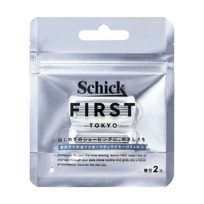 Schick First Shaving Replacement Blades 2 Pack
